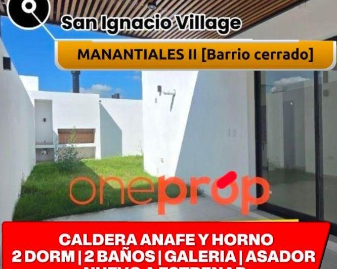 Casa · 90m² · 3 Ambientes · 2 Cocheras