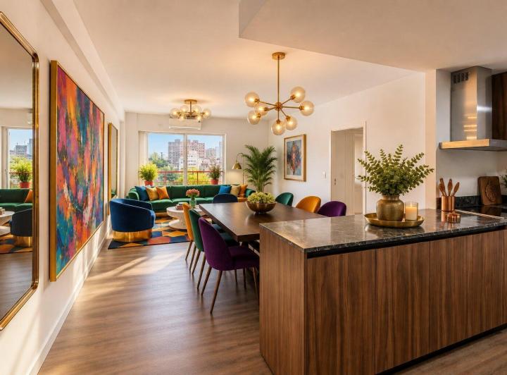 Departamento · 98m² · 4 Ambientes · 1 Cochera