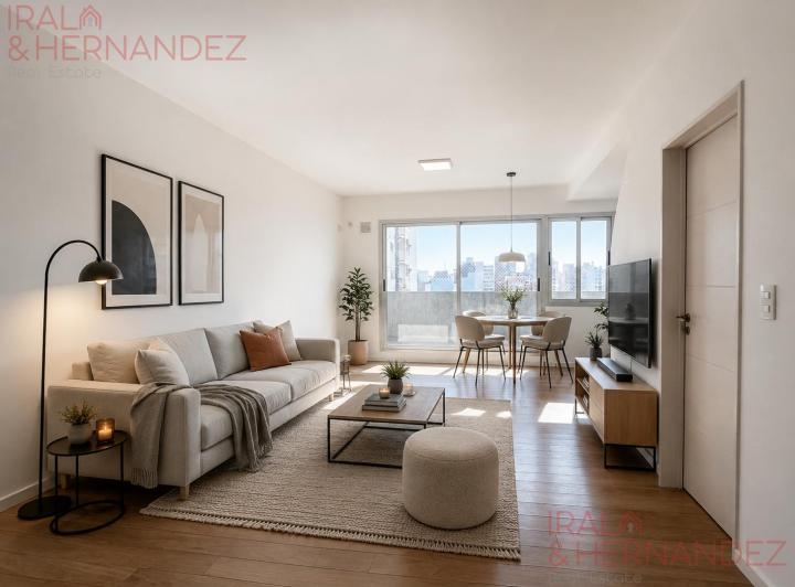 Departamento · 48m² · 2 Ambientes · 1 Cochera