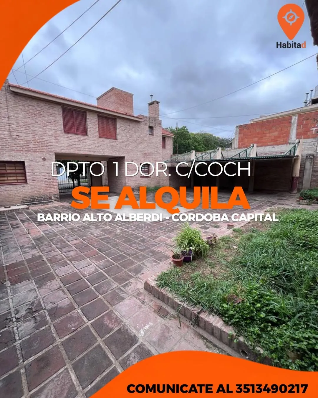 DPTO 1 DOR. C/ COCHERA. ALTO ALBERDI, SIN EXPENSAS