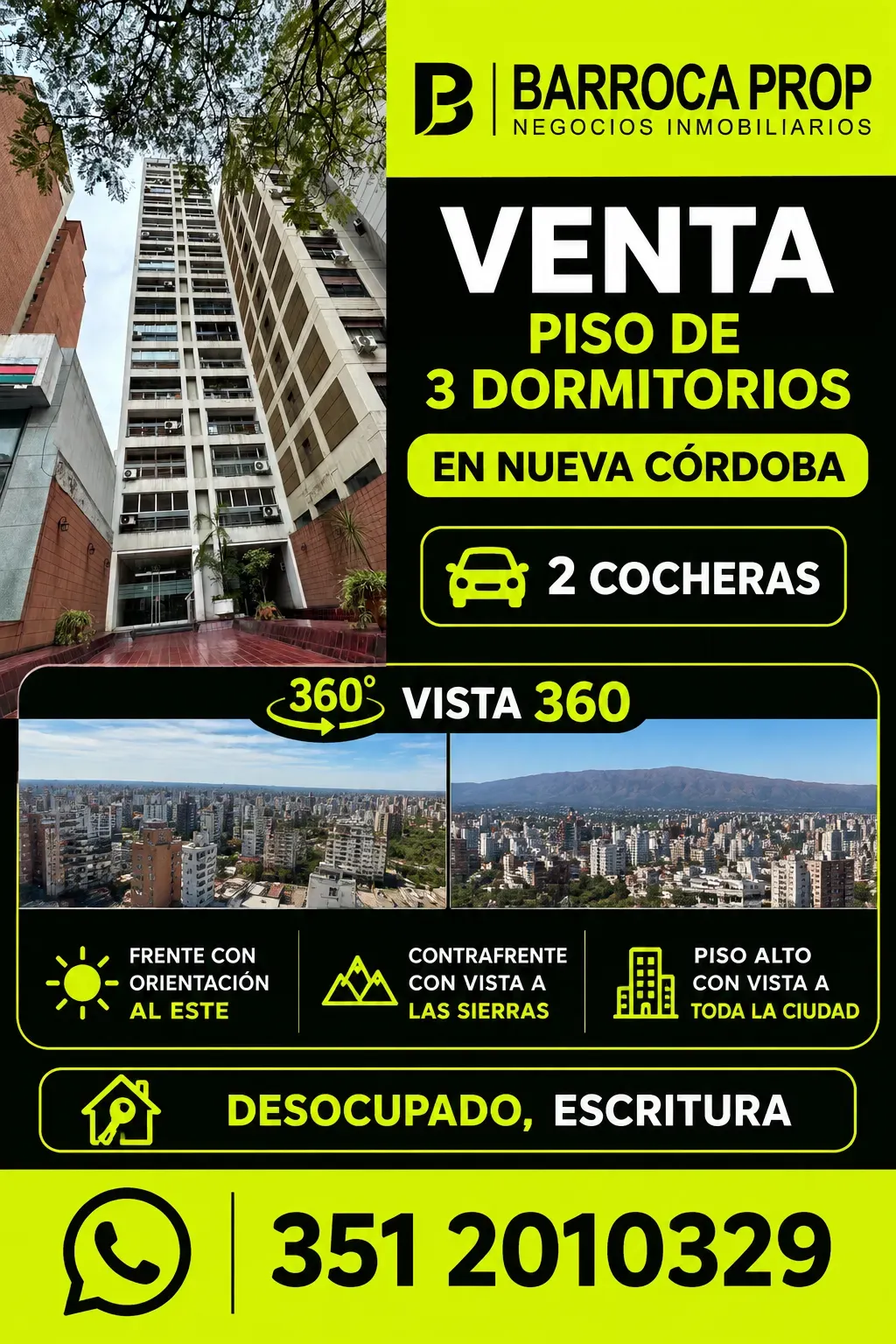 Deslumbrante Departamento Piso en Venta – Nueva Córdoba