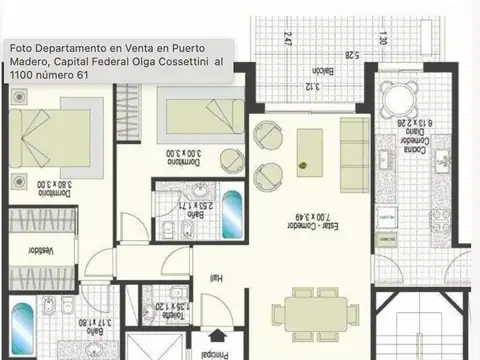 Departamento en Venta en Puerto Madero, Capital Federal