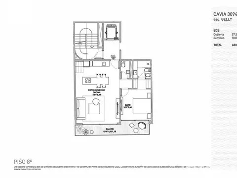Departamento en Venta en Palermo Chico, Palermo