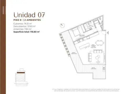 Departamento en Venta en Palermo, Capital Federal