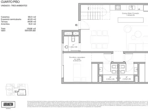 Departamento en Venta en Palermo, CABA