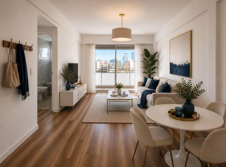 Departamento · 39m² · 2 Ambientes · 1 Cochera
