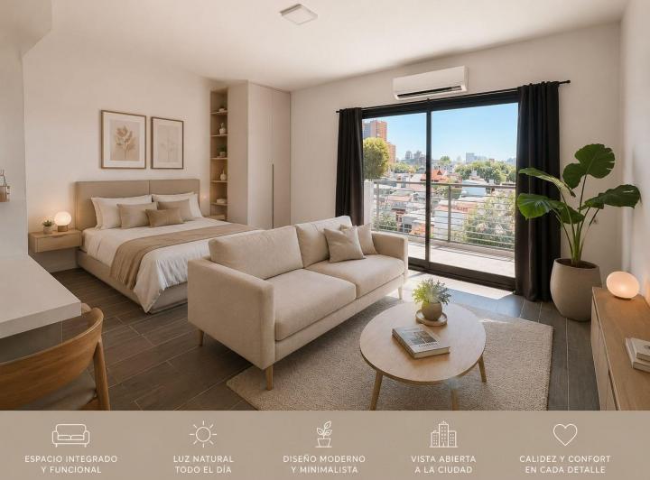Departamento · 30m² · 1 Ambiente