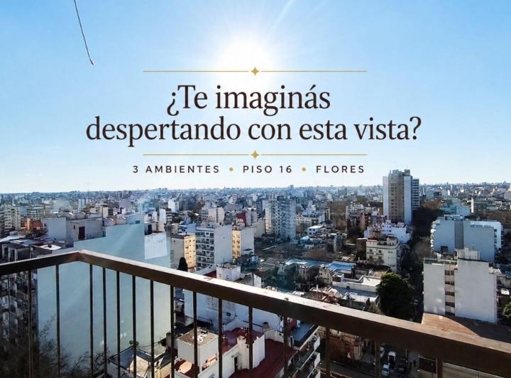 Departamento · 53m² · 3 Ambientes