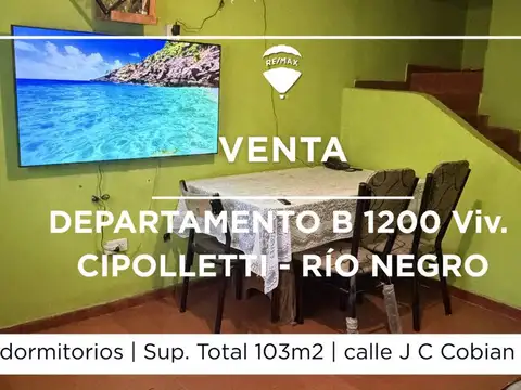 Departamento en Venta en Cipolletti, General Roca