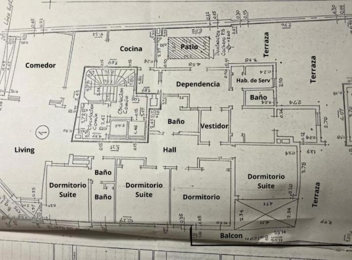 Departamento · 262m² · 5 Ambientes · 1 Cochera
