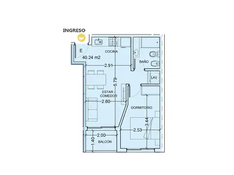 Departamento en Venta en Centro, Rosario