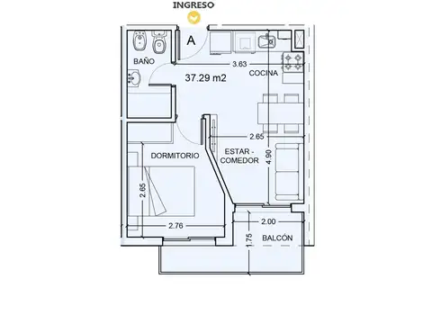 Departamento en Venta en Centro, Rosario