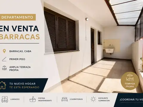 Departamento en Venta en Barracas, CABA
