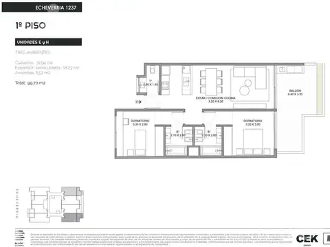 Departamento en Venta en Belgrano, CABA