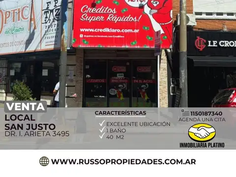 Local en Venta en San Justo, Partido de La Matanza
