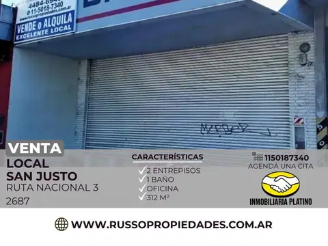 Local en Venta en San Justo, Partido de La Matanza