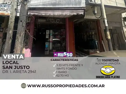 Local en Venta en San Justo, Partido de La Matanza