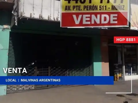 Local en Venta en Los Polvorines, Partido de Malvinas Argentinas