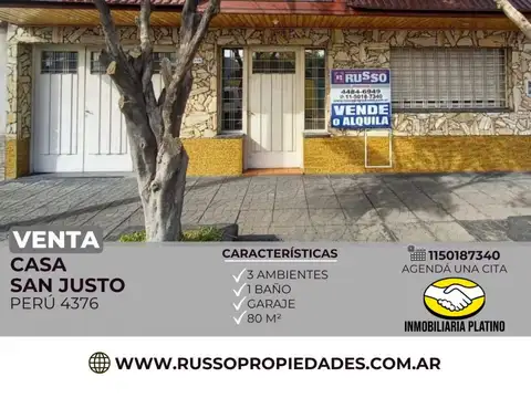 PH en Venta en San Justo, Partido de La Matanza