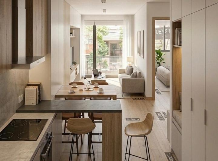 Departamento · 40m² · 2 Ambientes