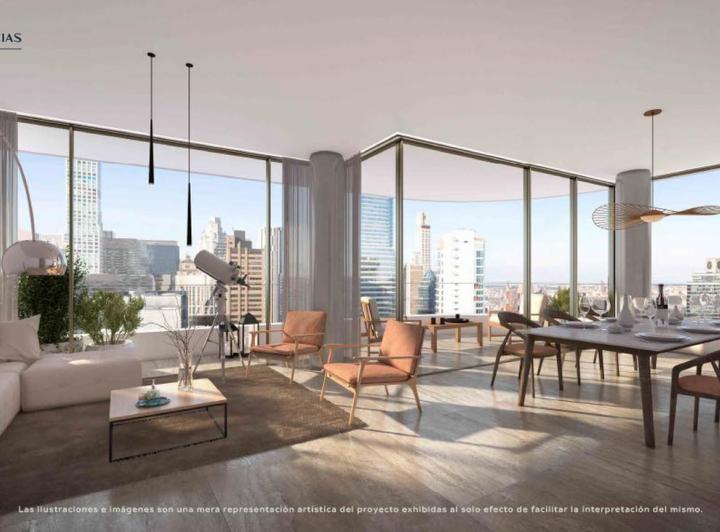 Departamento · 141m² · 3 Ambientes · 1 Cochera