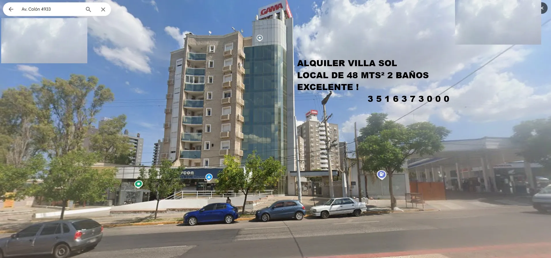 VILLA SOL COLON 4933 LOCAL DE 48 MTS² 2 Baños,EXCELENTE !!