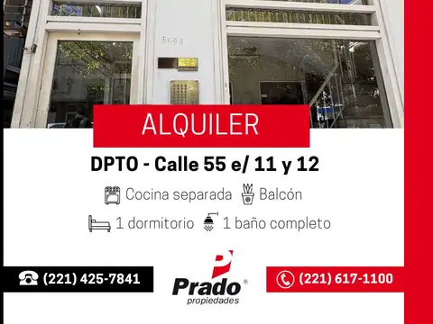 Departamento en Alquiler en Centro calle 12, La Plata