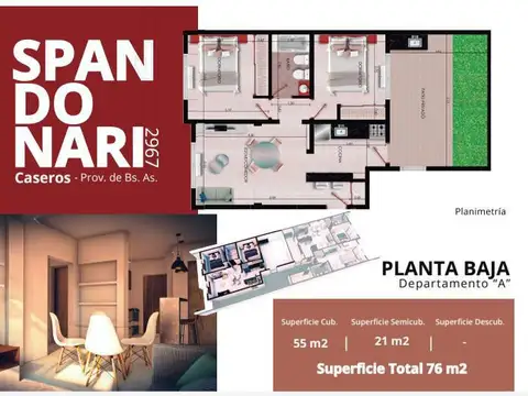 Departamento en Venta en Caseros, Partido de Tres de Febrero