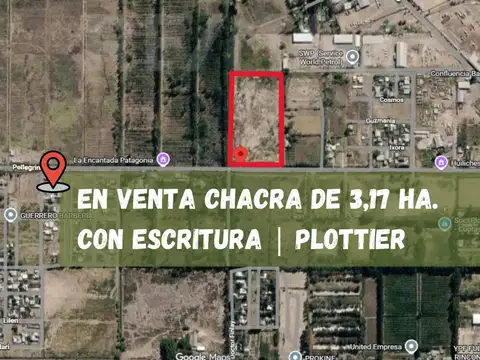Campo en Venta en Plottier, Confluencia