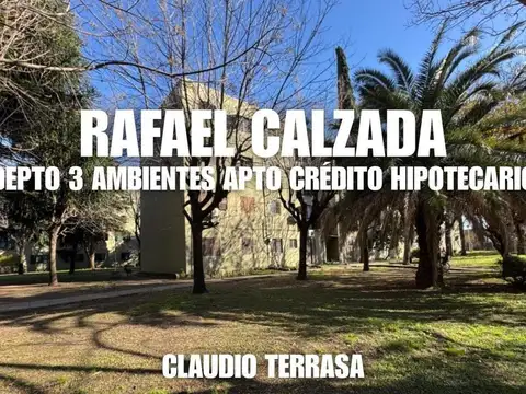 Departamento en Venta en Rafael Calzada, Partido de Almirante Brown