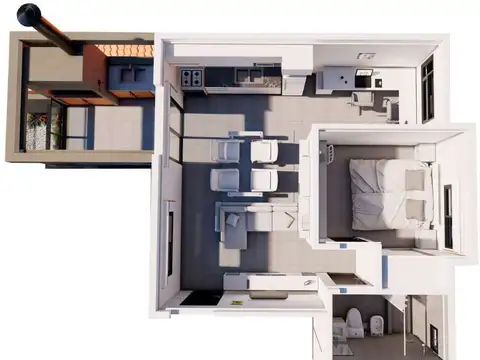 Departamento en Venta en San Bernardo del Tuyú, Partido de La Costa