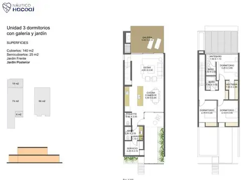 Departamento en Venta en Hacoaj, Countries y Barrios Cerrados en Tigre