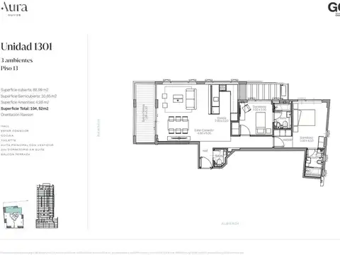 Departamento en Venta en Olivos, Partido de Vicente López