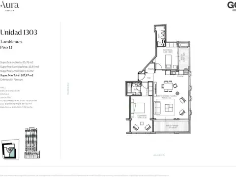 Departamento en Venta en Olivos, Partido de Vicente López