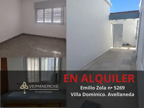 Departamento en Alquiler en Villa Dominico, Partido de Avellaneda
