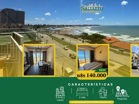 Departamento en Venta en Punta Mogotes, Mar del Plata