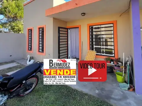 Casa en Venta en Mar del Tuyu, Partido de La Costa