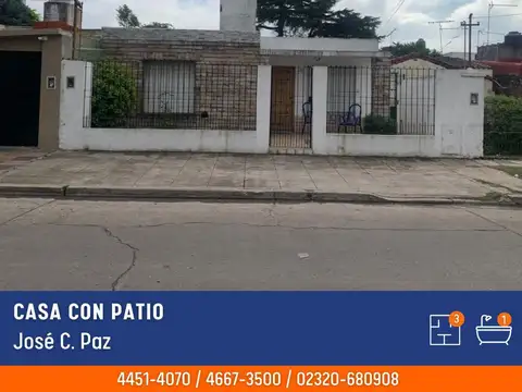 Casa en Venta en Jose Clemente Paz, Partido de José C. Paz