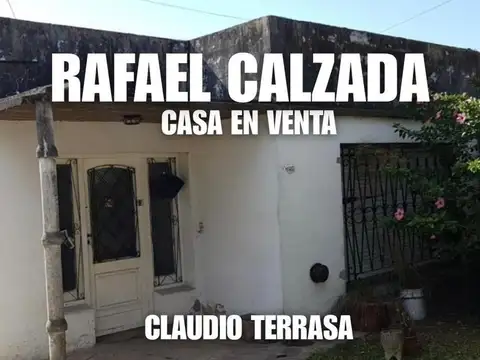 Casa en Venta en Rafael Calzada, Partido de Almirante Brown