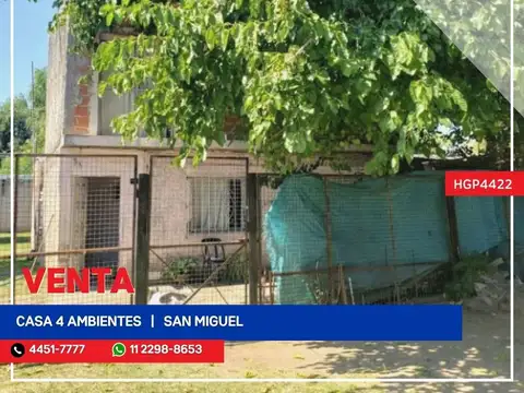 Casa en Venta en San Miguel, Partido de San Miguel