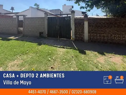 Casa en Venta en Villa de Mayo, Partido de Malvinas Argentinas