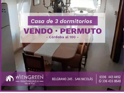 Casa en Venta en San Nicolás de los Arroyos, Partido de San Nicolás