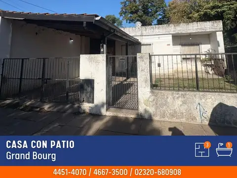 Casa en Venta en Grand Bourg, Partido de Malvinas Argentinas