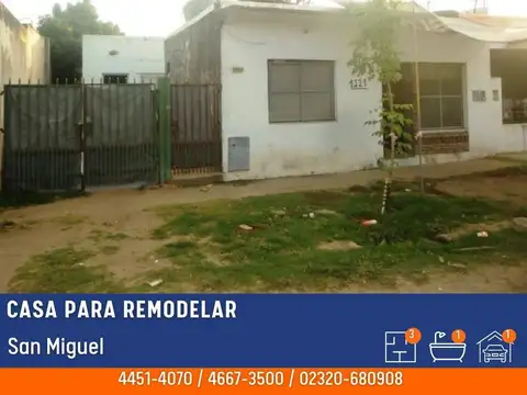 Casa en Venta en San Miguel, Partido de San Miguel