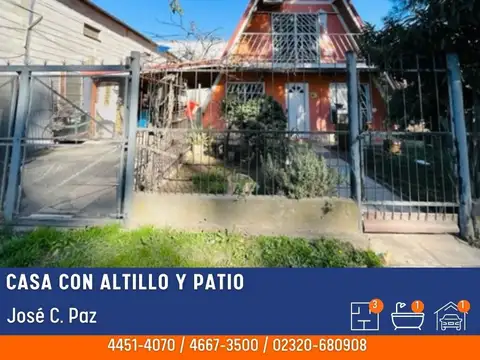 Casa en Venta en Jose Clemente Paz, Partido de José C. Paz