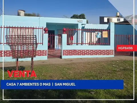 Casa en Venta en San Miguel, Partido de San Miguel