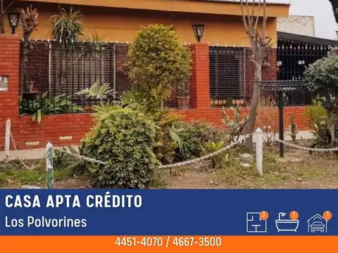 Casa en Venta en Los Polvorines, Partido de Malvinas Argentinas
