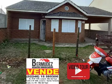 Casa en Venta en Mar del Tuyu, Partido de La Costa