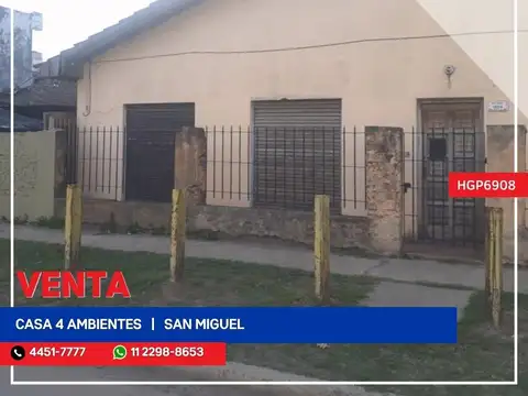 Casa en Venta en San Miguel, Partido de San Miguel