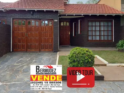 Casa en Venta en Santa Teresita, Partido de La Costa